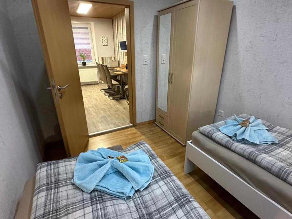 Christels Ferienwohnung 2 In Thale Mit Ueberdachter Terrasse, Kueche Mit Tv & Geschirrspueler Exterior foto