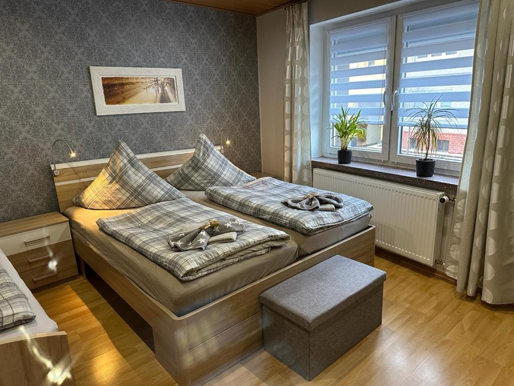 Christels Ferienwohnung 2 In Thale Mit Ueberdachter Terrasse, Kueche Mit Tv & Geschirrspueler Exterior foto